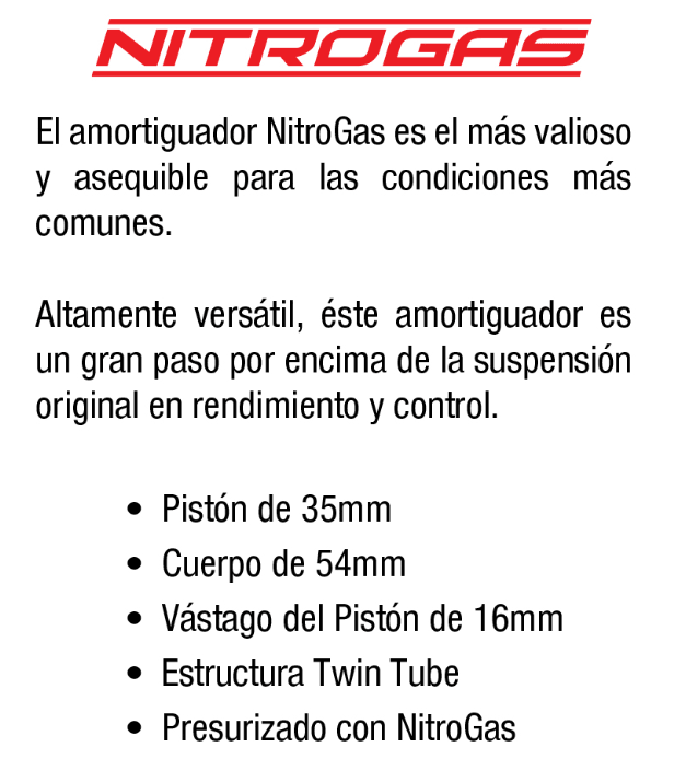 Kit De Suspensión Completa Versión Nitro Gas Para Suzuki Jimny 2019+ -