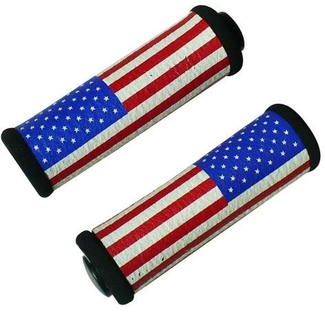 Puño MTB Esponja Bandera USA Compatible / Generico - Color: Estampado