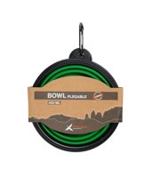 Miniatura Bowl Plegable Silicona  - Color: Green