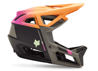 Miniatura Casco Bicicleta Proframe RS Clyzo - Color: Naranjo-Negro-Rosado