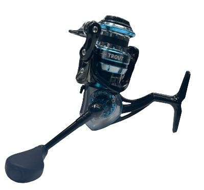 Carrete De Pesca Trout 1000 - Color: Negro-Azul