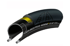 Neumatico Bicicleta Tubular Continental  - Color: Caucho-Negro