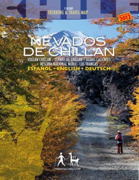 Trekking Map Nevados de Chillan