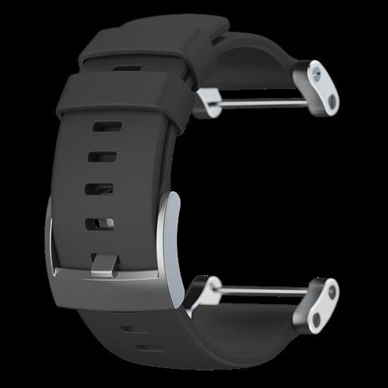 SUUNTO CORE FLAT BLACK RUBBER STRAP