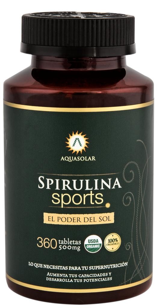 Super Alimento Spirulina Sport 360 Tabletas