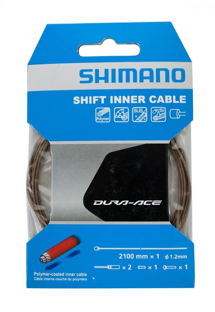 Cable De Cambio Ruta Shimano Polymer 1.2 X 2100mm (X1)