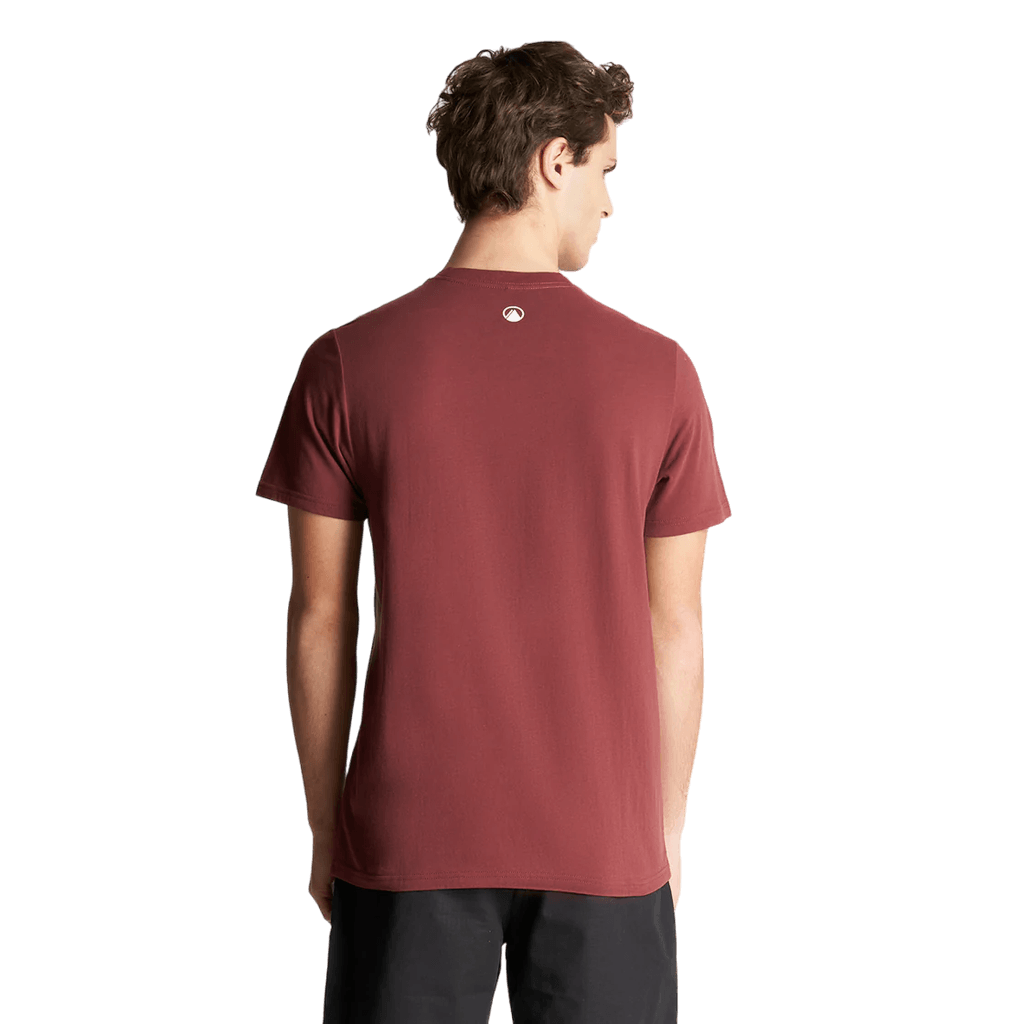 Polera Hombre Classic Piolet T-Shirt - Color: Vino