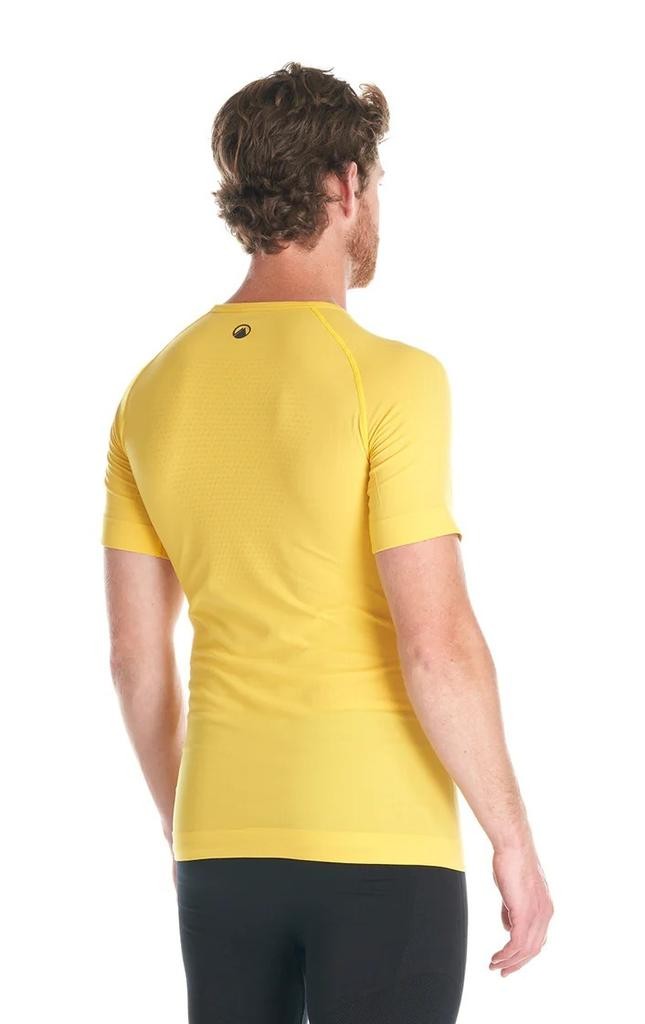 Primera Capa Hombre Skintec 1000 Seamless Short Sleeve  - Color: Amarillo