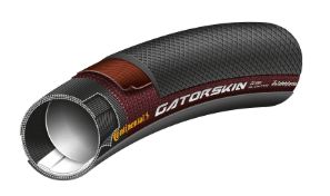 Neumatico Bicicleta Tubular Continental Aro - Color: Caucho-Negro