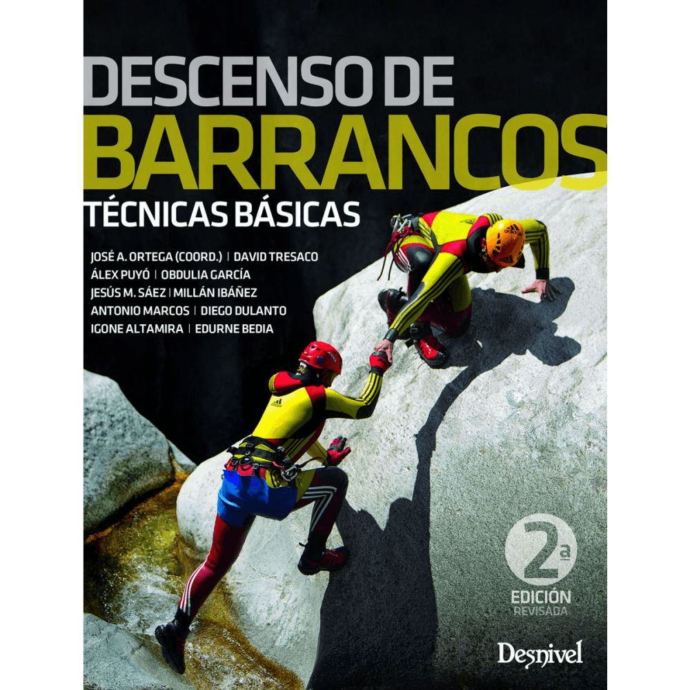 Libro Descenso de Barrancos. Técnicas Basicas -