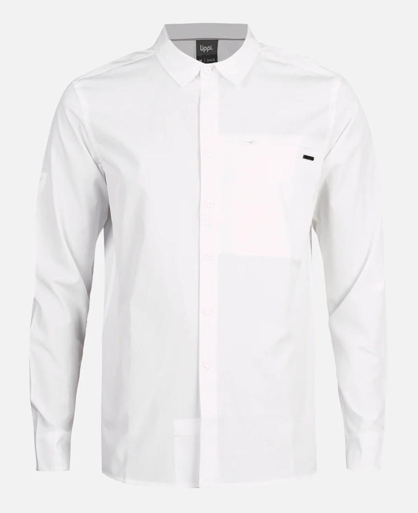 Camisa Hombre Alloy Long Sleeve Shirt  - Color: Blanco, Talla: S
