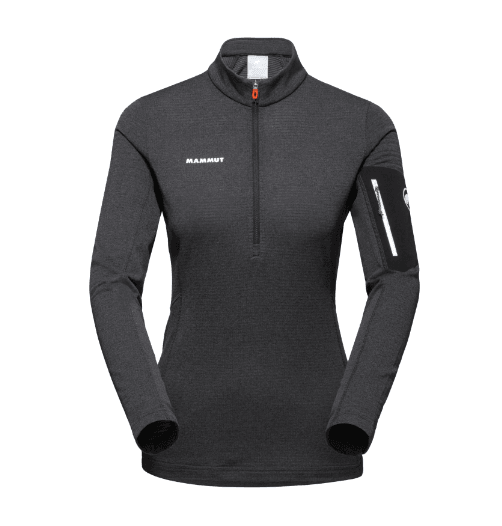 Polar Ultralight Mujer Aenergy Light Ml Half Zip - Color: Negro