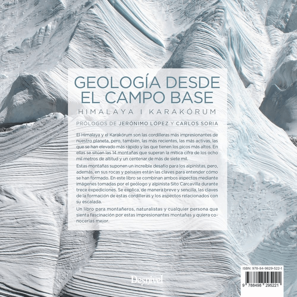 Libro Geología desde El Campo Base. Himalaya, Karakorum -