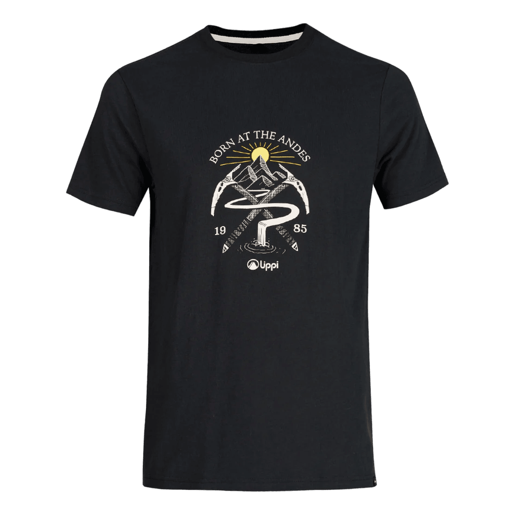 Polera Hombre Classic Piolet T-Shirt - Color: Negro