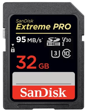 Tarjeta De Memoria Extreme Pro Sdhc 32 GB -
