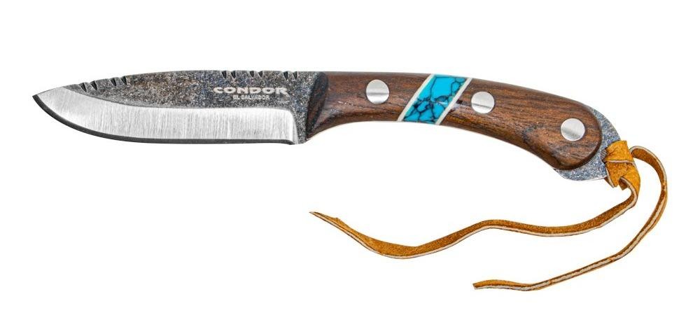 Cuchillo de Cuello Blue River Neck  - Color: Marrón