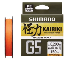 Linea Trenzada Shimano Kairiki G5 Sink  -