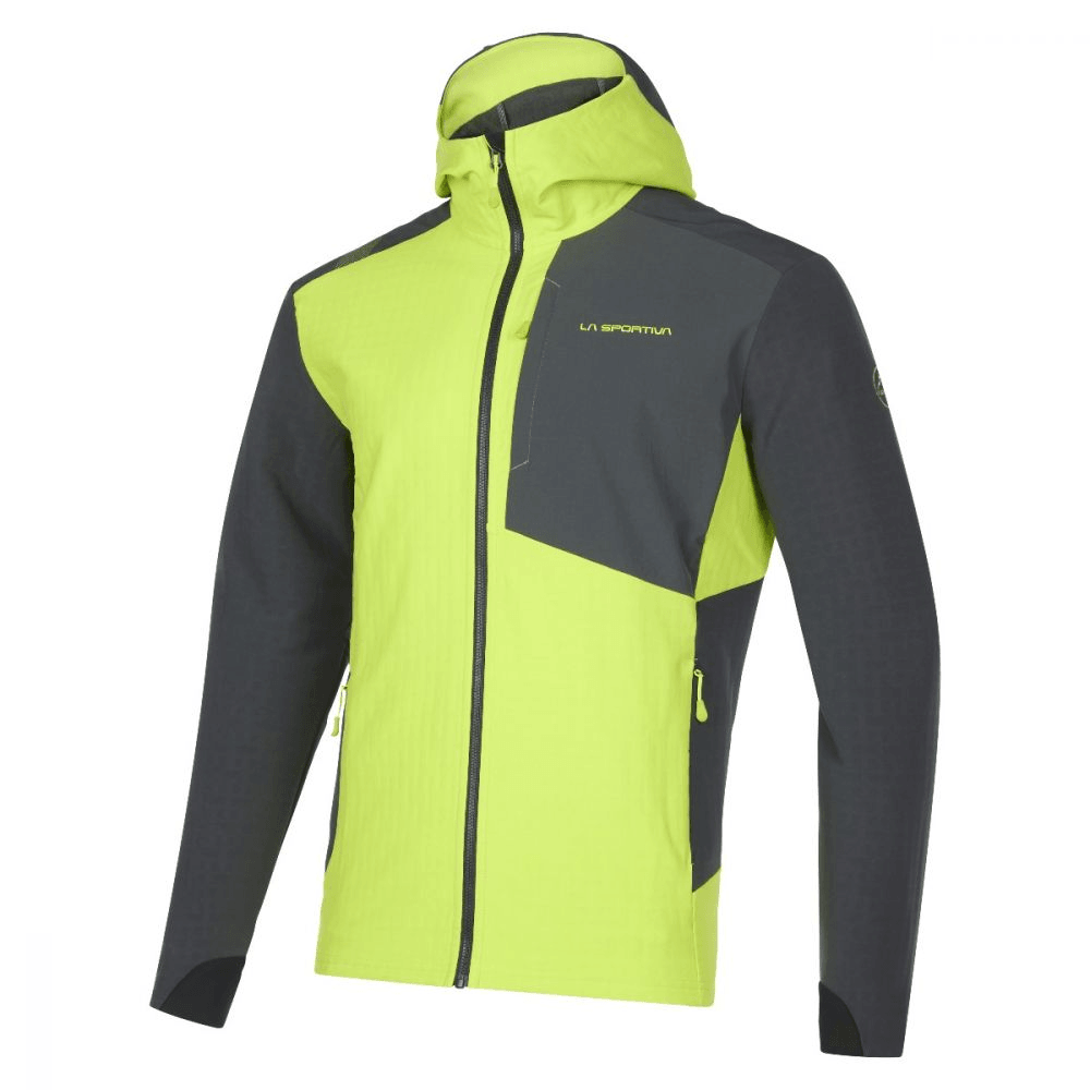 Chaqueta Descender Storm Jkt Hombre - Talla: M, Color: Lime Punch/Carbon