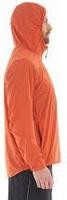Miniatura  Chaqueta Hombre Spry WindBreaker 14 Zip Hoody Jacket - Color: Naranjo Oscuro, Talla: S