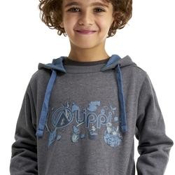 Miniatura Polerón Niño Insigne Hoody Melange I20