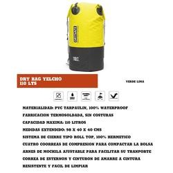 Miniatura Mochila Yelcho 110 Litros Waterproof VL