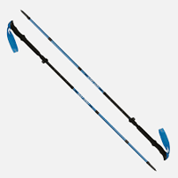 Miniatura Baston Unisex Fast Trail Duo Trekking - Color: Azul, Talla: Talla Unica