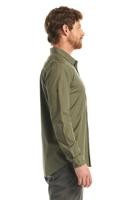 Miniatura Camisa Hombre Alloy Long Sleeve Shirt  - Color: Melange Verde , Talla: M