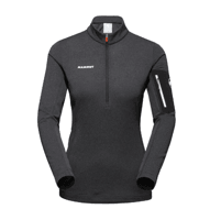 Miniatura Polar Ultralight Mujer Aenergy Light Ml Half Zip - Color: Negro