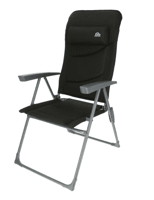 Miniatura Silla Plegable Silux Negra Aluminio - Color: Negro, Formato: Tamaño Único