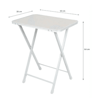 Miniatura Mesa Laddo Acero -