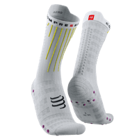 Miniatura Aero Socks - Color: White/Safety Yellow/Neon Pink