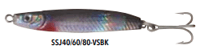 Miniatura Chispa SSJ Falcon Claw - Color: VSBK - Plata/Negro