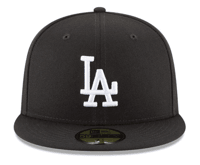 Miniatura Jockey Los Angeles Dodgers MLB 59 Fifty - Color: Negro