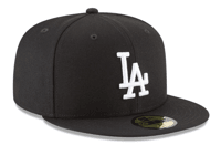 Miniatura Jockey Los Angeles Dodgers MLB 59 Fifty - Color: Negro