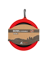 Miniatura Bowl Plegable Silicona - Color: Red