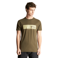 Miniatura Polera Hombre Logo Lippi T-Shirt Front Line - Color: Oliva Oscuro