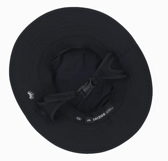 Sombrero Bucket Waterproof Adult  - Color: Black White