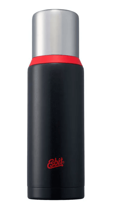 Termo 1L Vacuum Flask - Color: Gris Rojo