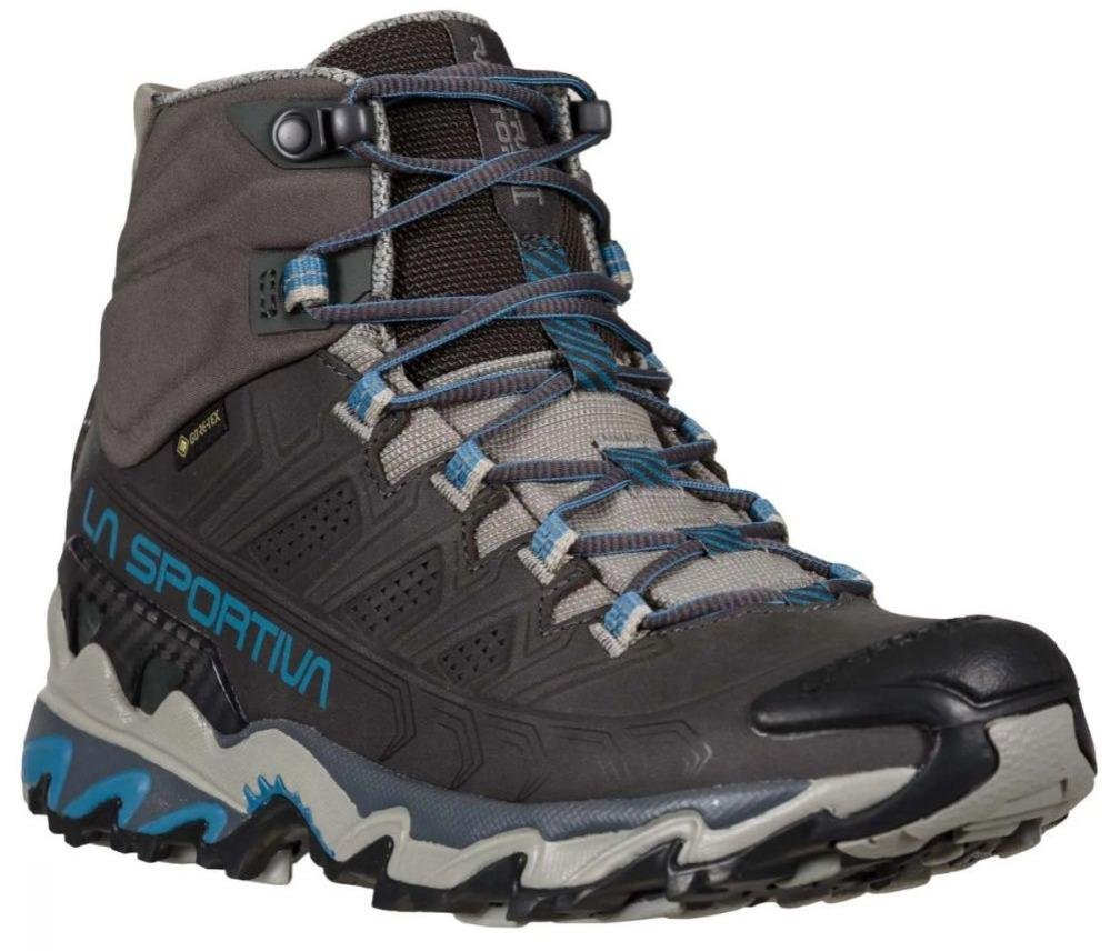 Zapato Ultra Raptor II Mid Leather Mujer GTX - Color: Carbon-Atlantic