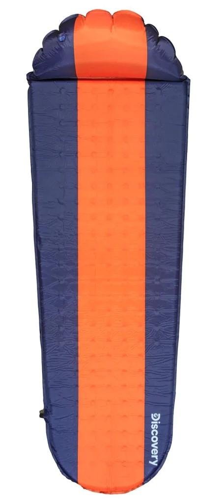 Colchoneta Autoinflable El Capitan - Color: Naranjo-Azul