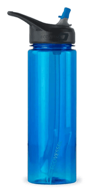 Botella Deportiva Bombilla 709 ml The Wave - Color: Azul, Formato: 709 ml