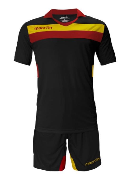 Uniforme De Futbol Genova Adulto - Color: Negro