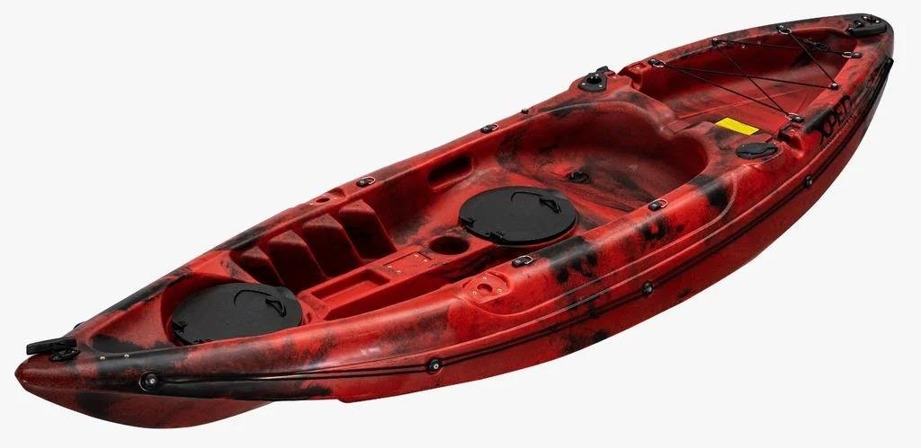 Kayak Hebe Single - Color: Rojo/Negro