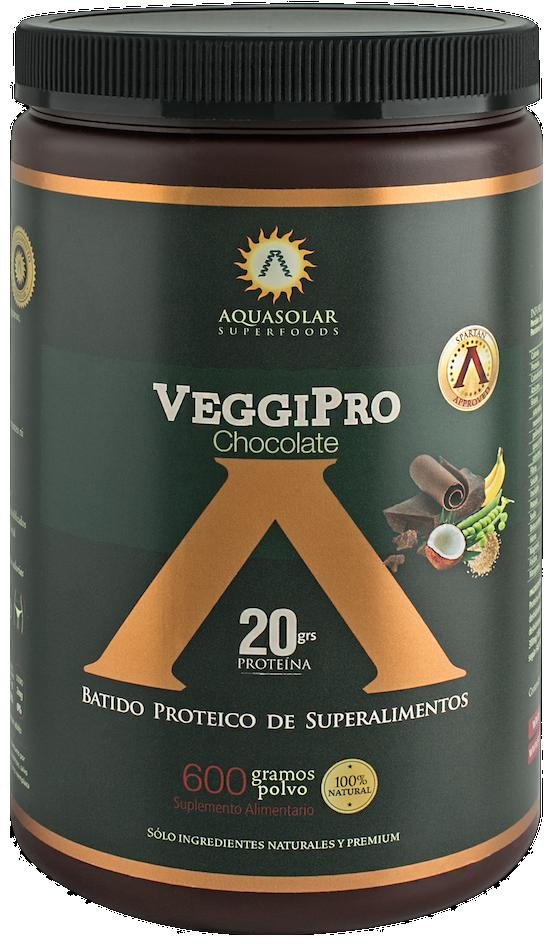 Proteina Vegetal VeggiPro Chocolate 600g Polvo