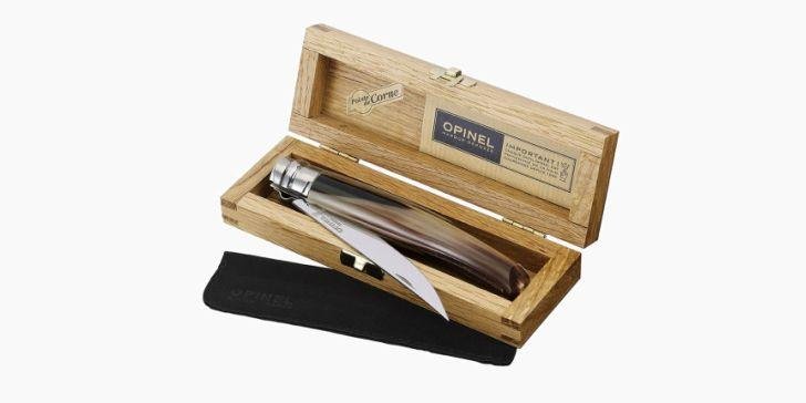 Wooden box slim knife N°10