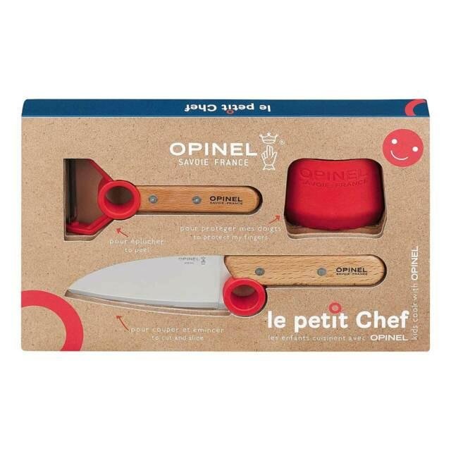 Le Petit Chef Set  Chef Knife + Peeler + Protect Fingers