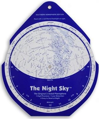 The Night Sky  Planisferio Celeste Grande
