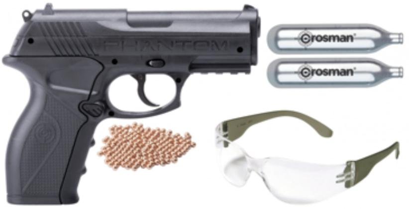 Kit De Pistola Aire P10 Cal.4.5mm Bb CO2