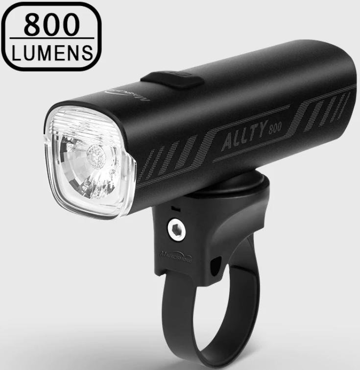 Luz De Bicicleta Para Carretera Recargable USB-C Allty 800Lm