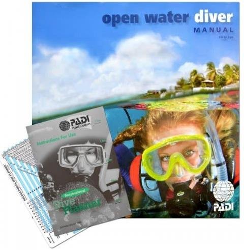 Manual Open Water Diver Con Mesa Métrico -
